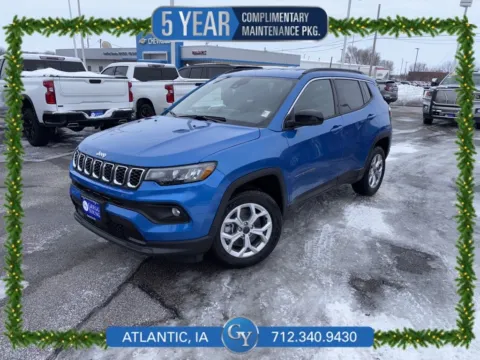 Blue 2026 Jeep Compass Latitude for sale in Atlantic, IA