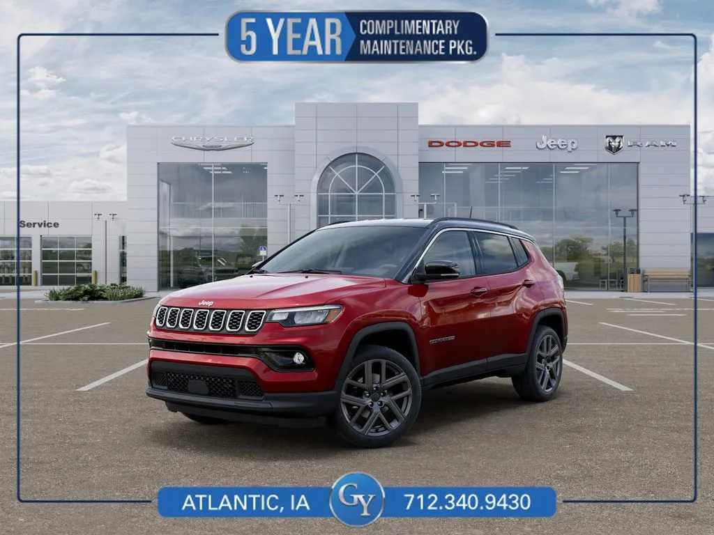 Red 2026 Jeep Compass Limited for sale in Atlantic, IA