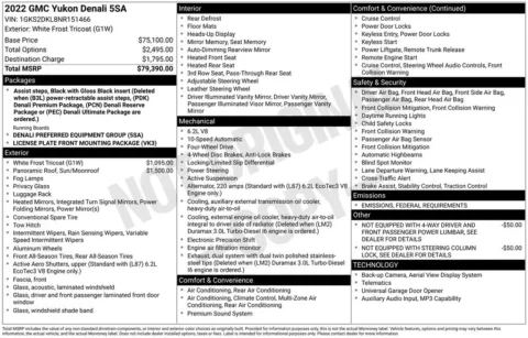 Photos of 2022 GMC Yukon Denali for sale in Atlantic, IA at Gregg Young of Atlantic