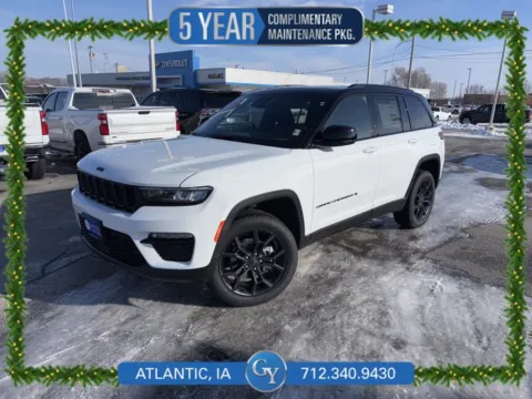 White 2025 Jeep Grand Cherokee Limited for sale in Atlantic, IA