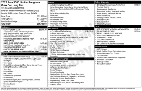 Photos of 2022 Ram 3500 Laramie Longhorn for sale in Atlantic, IA at Gregg Young of Atlantic