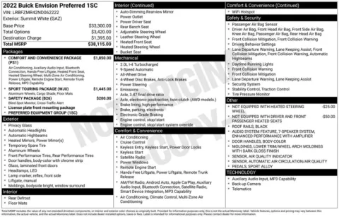 Photos of 2022 Buick Envision Preferred for sale in Atlantic, IA at Gregg Young of Atlantic