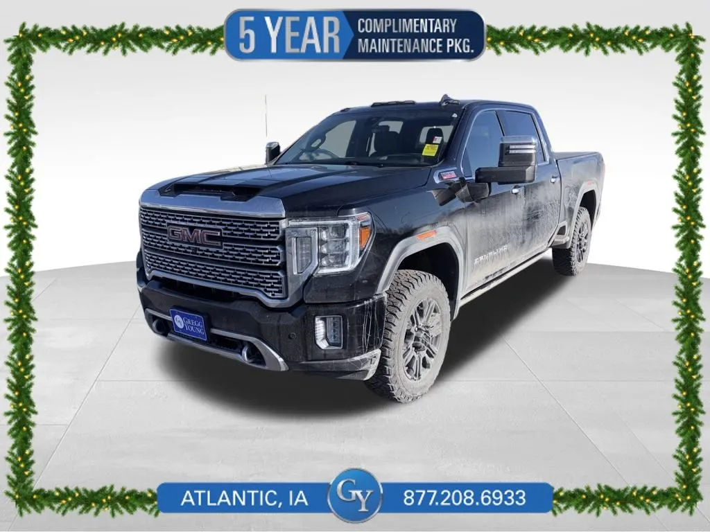Black 2021 GMC Sierra 2500HD Denali for sale in Atlantic, IA