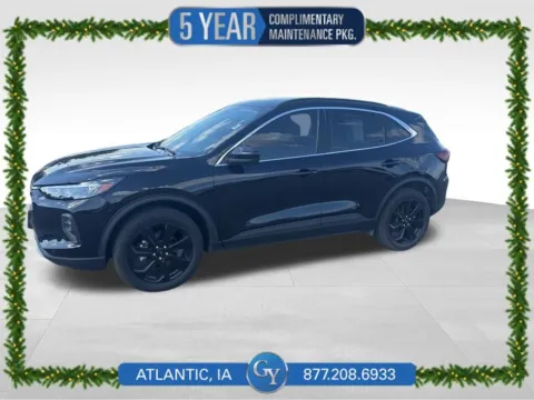 Black 2024 Ford Escape Platinum for sale in Atlantic, IA