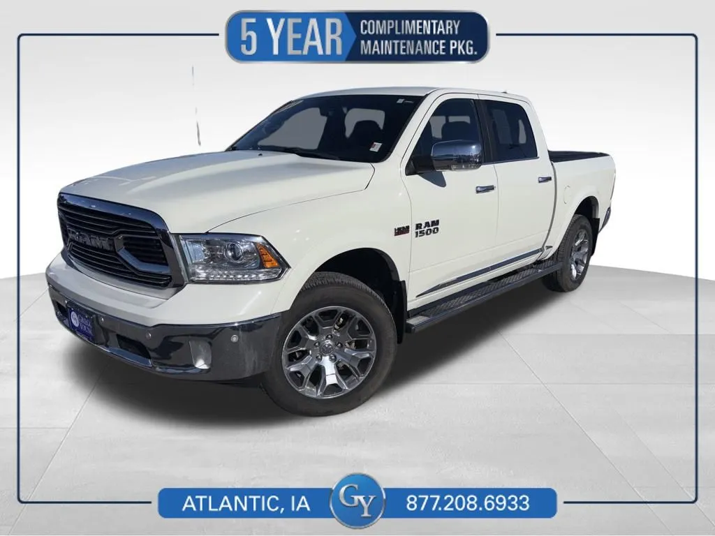 White 2017 Ram 1500 Limited for sale in Atlantic, IA