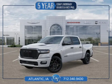 White 2026 Ram 1500 Laramie for sale in Atlantic, IA