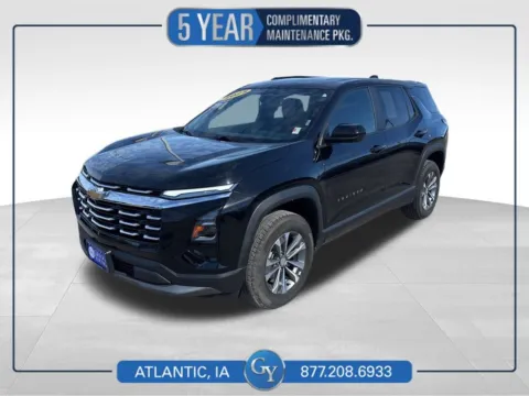 Black 2025 Chevrolet Equinox LT for sale in Atlantic, IA