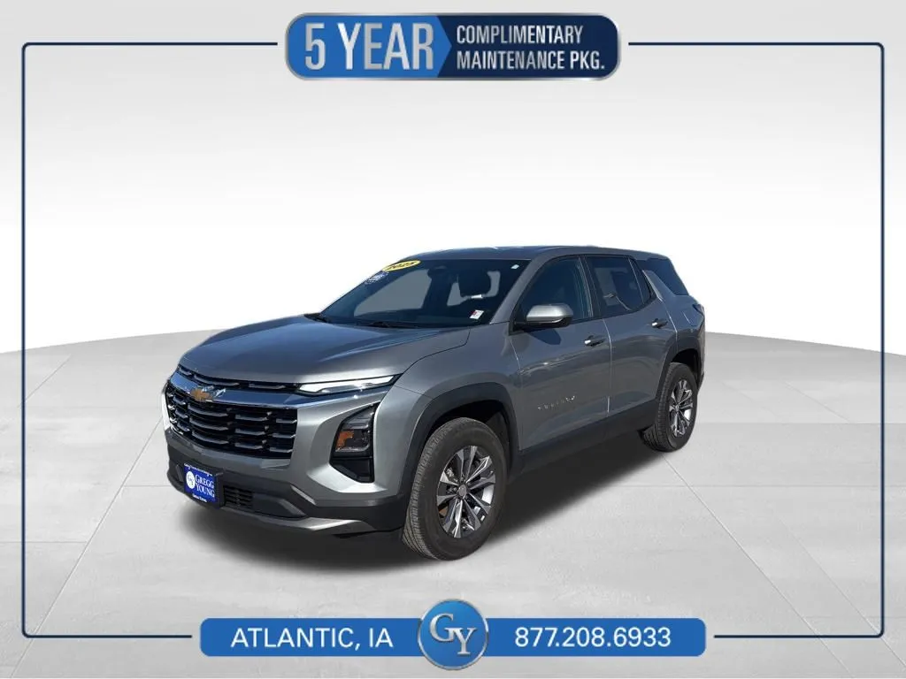 Gray 2025 Chevrolet Equinox LT for sale in Atlantic, IA