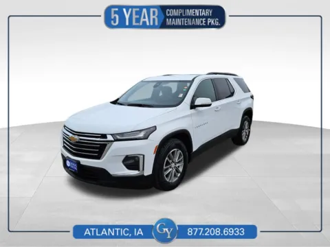 White 2023 Chevrolet Traverse LT Leather for sale in Atlantic, IA