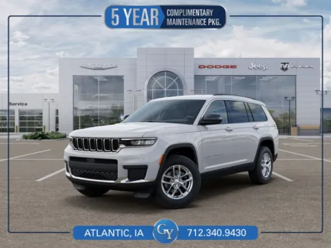 White 2026 Jeep Grand Cherokee L Laredo for sale in Atlantic, IA