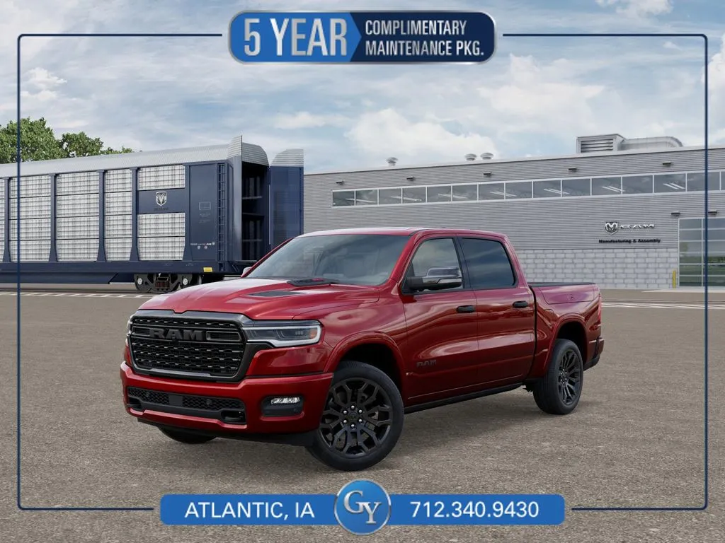 Red 2026 Ram 1500 Limited for sale in Atlantic, IA