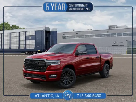 Red 2026 Ram 1500 Limited for sale in Atlantic, IA