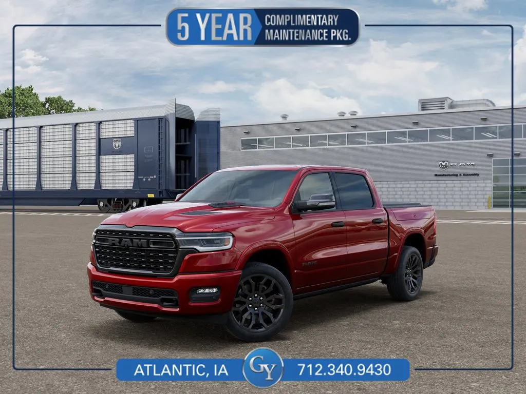 Red 2026 Ram 1500 Limited for sale in Atlantic, IA