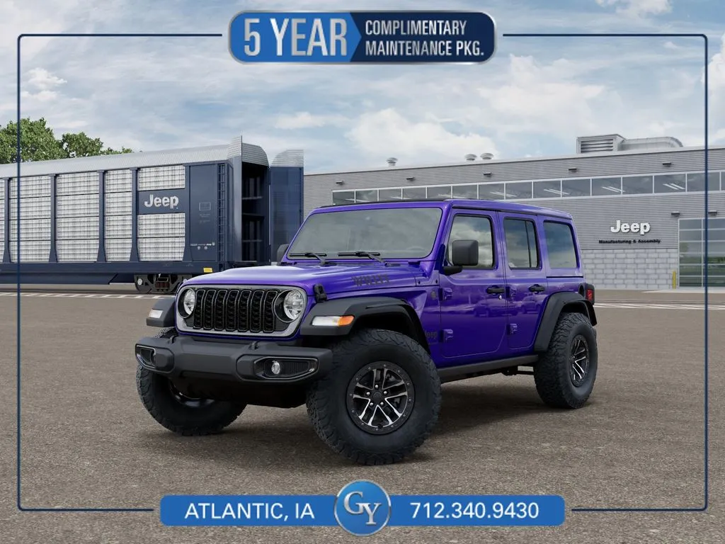 Purple 2026 Jeep Wrangler Willys for sale in Atlantic, IA