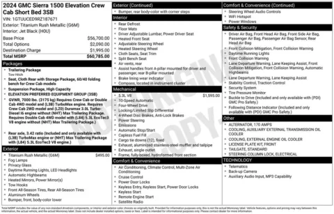 Photos of 2024 GMC Sierra 1500 Elevation for sale in Atlantic, IA at Gregg Young of Atlantic