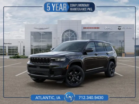 Black 2025 Jeep Grand Cherokee L Altitude X for sale in Atlantic, IA