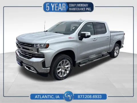 Silver 2022 Chevrolet Silverado 1500 LTD LTZ for sale in Atlantic, IA