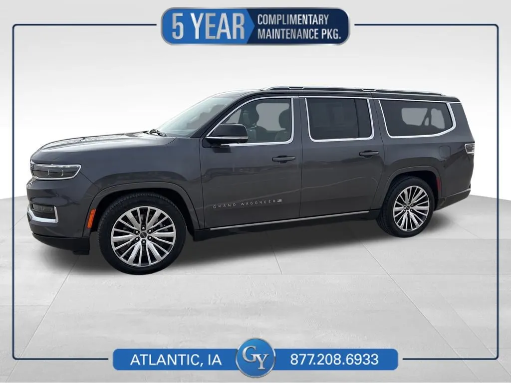 Gray 2024 Jeep Grand Wagoneer L Series III for sale in Atlantic, IA