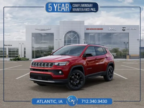 Red 2026 Jeep Compass Latitude for sale in Atlantic, IA