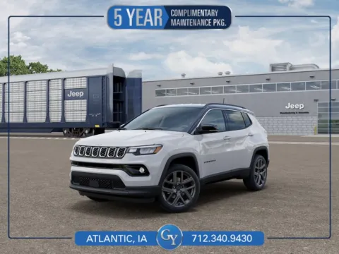 White 2026 Jeep Compass Limited for sale in Atlantic, IA