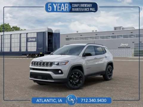 Silver 2026 Jeep Compass Latitude for sale in Atlantic, IA