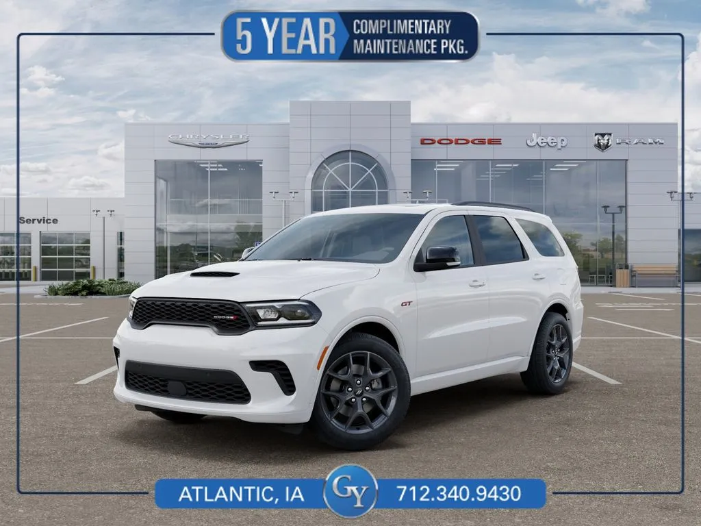 White 2026 Dodge Durango GT Plus HEMI V8 for sale in Atlantic, IA