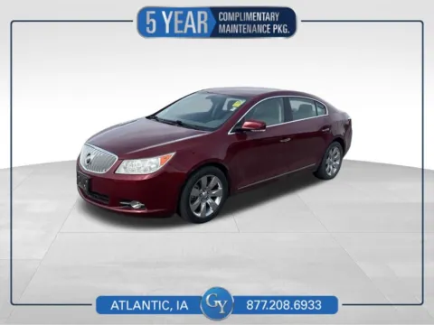 Red 2011 Buick LaCrosse CXL for sale in Atlantic, IA
