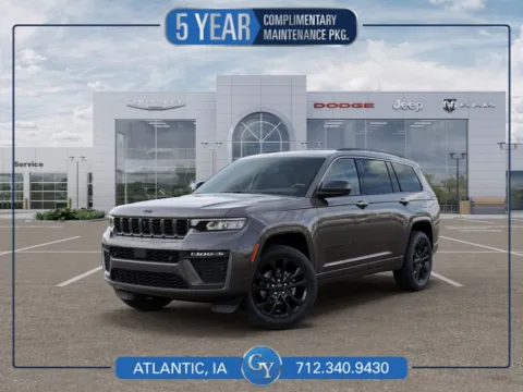 Gray 2026 Jeep Grand Cherokee L Limited Reserve for sale in Atlantic, IA