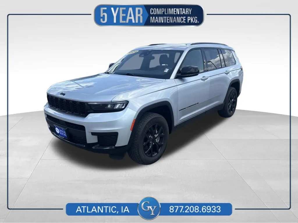 Silver 2024 Jeep Grand Cherokee L Altitude for sale in Atlantic, IA