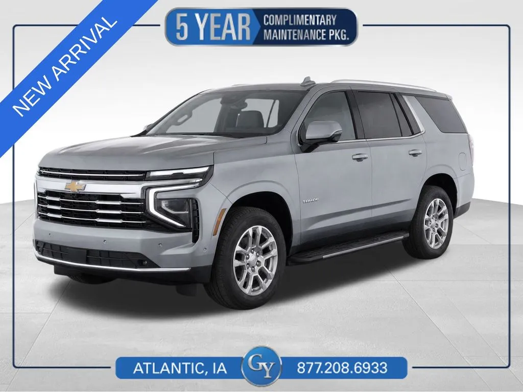 Gray 2025 Chevrolet Tahoe LT for sale in Atlantic, IA