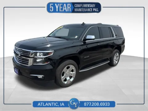 Black 2017 Chevrolet Tahoe Premier for sale in Atlantic, IA