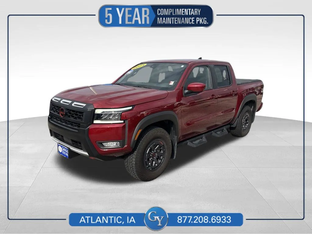 Red 2025 Nissan Frontier PRO-4X for sale in Atlantic, IA