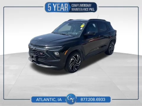 Black 2025 Chevrolet TrailBlazer RS for sale in Atlantic, IA