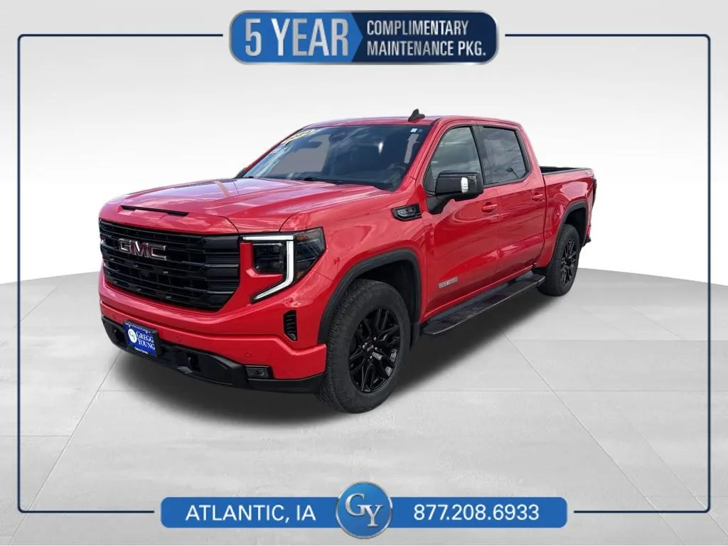 Red 2024 GMC Sierra 1500 Elevation for sale in Atlantic, IA