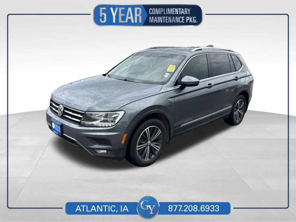 Gray 2018 Volkswagen Tiguan 2.0T SEL for sale in Atlantic, IA