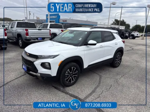 White 2023 Chevrolet TrailBlazer ACTIV for sale in Atlantic, IA