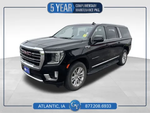 Black 2022 GMC Yukon XL SLT for sale in Atlantic, IA