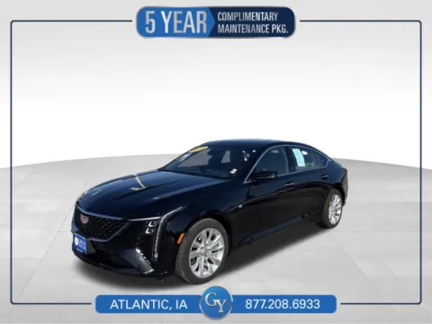 Black 2025 Cadillac CT5 Premium Luxury for sale in Atlantic, IA