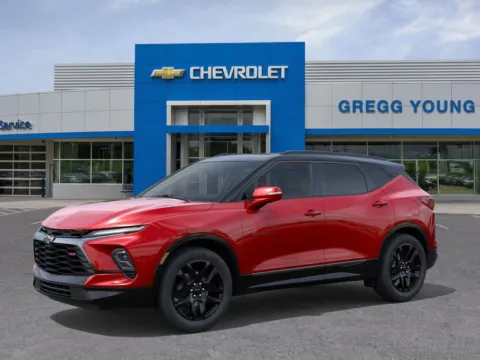 Photos of 2025 Chevrolet Blazer RS for sale in Newton, IA at Gregg Young of Newton