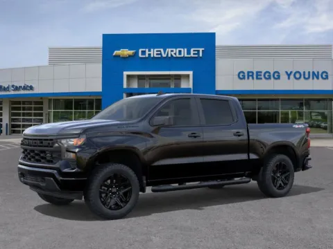 Photos of 2025 Chevrolet Silverado 1500 Custom for sale in Newton, IA at Gregg Young of Newton