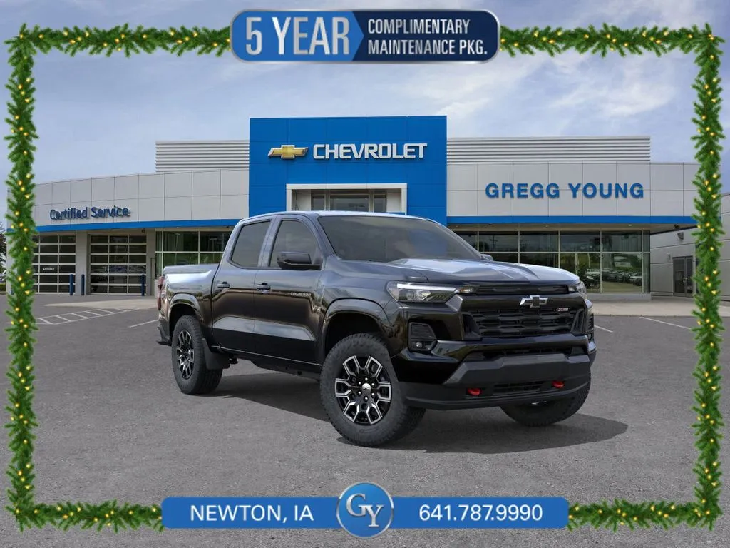 Black 2026 Chevrolet Colorado Z71 for sale in Newton, IA
