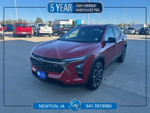 Red 2026 Chevrolet Trax 2RS for sale in Newton, IA
