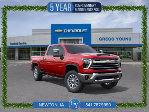 Red 2026 Chevrolet Silverado 2500HD LTZ for sale in Newton, IA