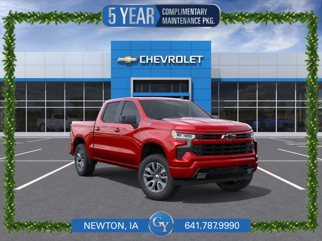 Red 2026 Chevrolet Silverado 1500 RST for sale in Newton, IA