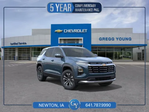 Blue 2026 Chevrolet Equinox LT for sale in Newton, IA