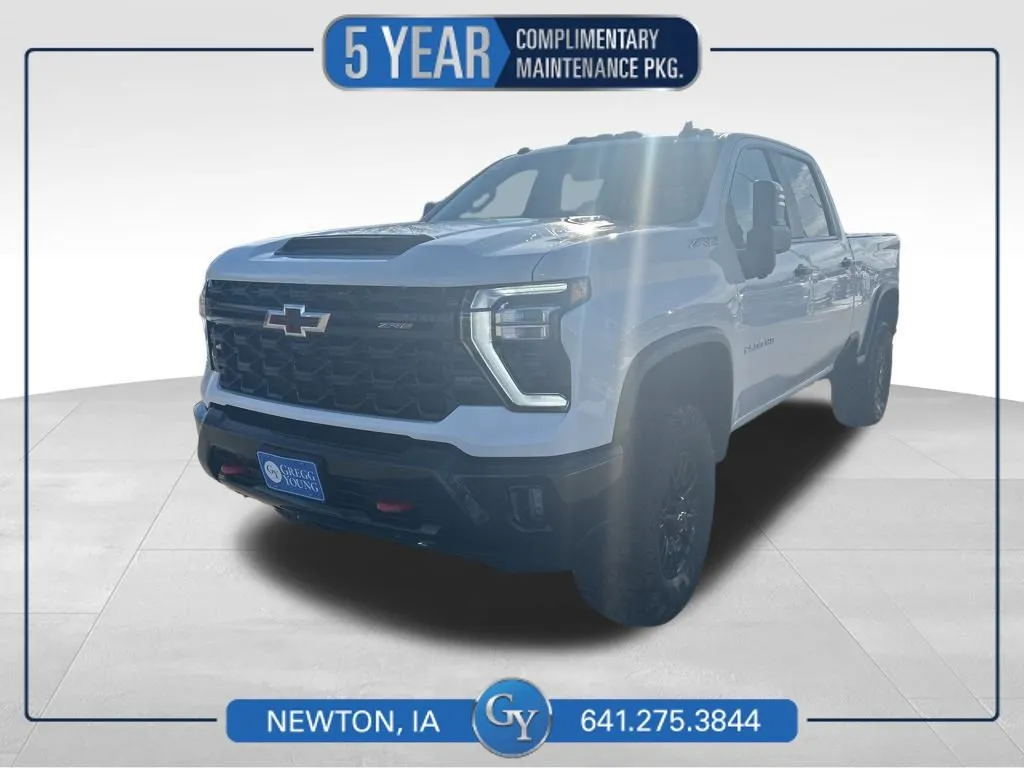 White 2024 Chevrolet Silverado 2500HD ZR2 for sale in Newton, IA