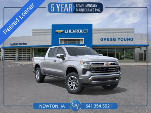 Gray 2026 Chevrolet Silverado 1500 LTZ for sale in Newton, IA
