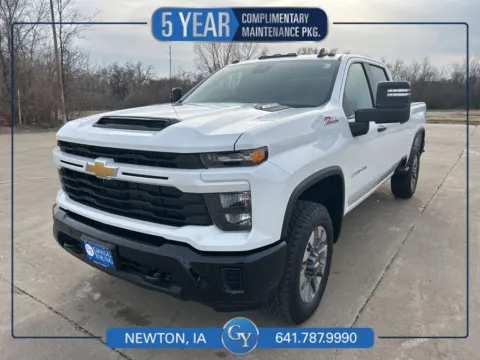 White 2026 Chevrolet Silverado 2500HD Custom for sale in Newton, IA