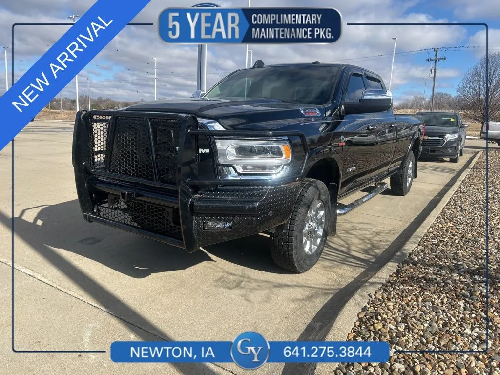 Black 2021 Ram 3500 Laramie for sale in Newton, IA