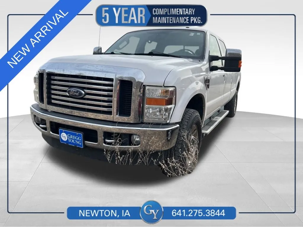 White 2010 Ford F-350SD Lariat for sale in Newton, IA